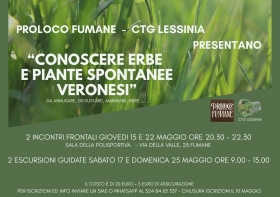 INCONTRI A FUMANE SULLE ERBE - ctg  m. baldo  e ctg lessinia